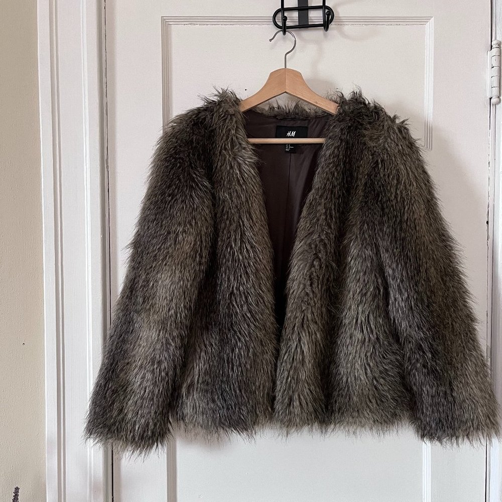 Soft Glam Faux Fur Jacket